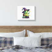 Hocus Shellcus Schildpad Canvas Afdruk (Insitu (Slaapkamer))