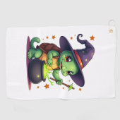Hocus Shellcus Schildpad Golfhanddoek (Horizontaal)