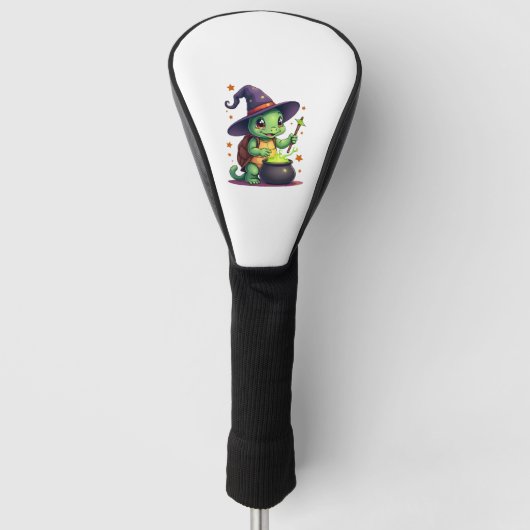 Hocus shellcus schildpad golfheadcover (Voorkant)