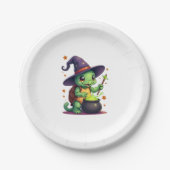 Hocus shellcus schildpad papieren bordje (Voorkant)