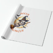Hocus Slowcus Heks Luiaard Cadeaupapier (Uitgerold)