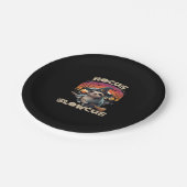 Hocus Slowcus Luiaard liefhebbers Halloween kostuu Papieren Bordje (Gekanteld)