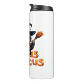 Hocus Slowcus Luiaard liefhebbers Halloween kostuu Thermosbeker (Geroteerd rechts)