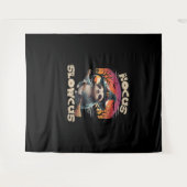 Hocus Slowcus luiaard liefhebbers Halloween kostuu Wandkleed (Voorkant (horizontaal))