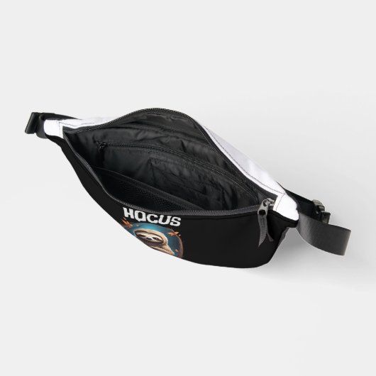 Hocus Slowcus Sloth lovers Halloween costume tee E Heuptasje (Open)