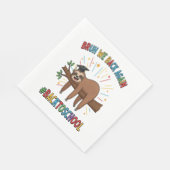 Hocus Slowcus Witch Sloth Servet (Hoek)