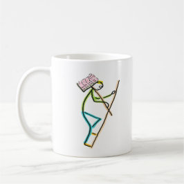 Hod Carrier Stickman Koffiemok