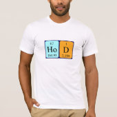 HoD periodiek shirt van het lijstwoord (Voorkant)