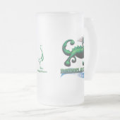 Hodag beach ball glass mok (Voorkant rechts)