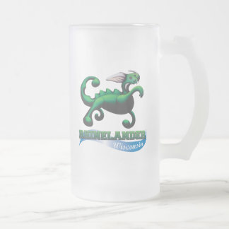 Hodag beach ball glass mok