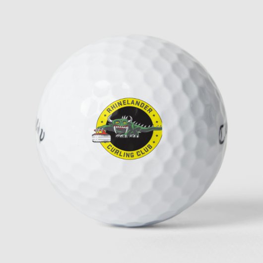 Hodag Curling Callaway Golfballen (Voorkant)