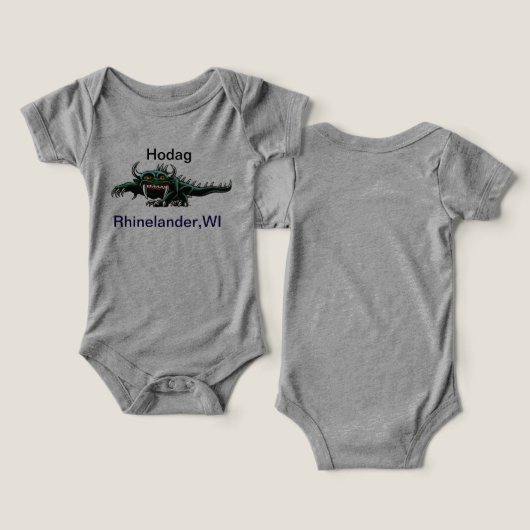 Hodag Kind. (Ontwerp Voorkant & Achterkant)