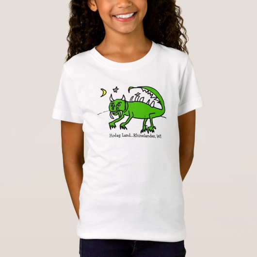 Hodag Land.. Rhinelander WI T-shirt (Voorkant)