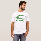 HODAG ONTWERP ~ SHIRTEN ~ RHINELANDER WISCONSIN T-SHIRT (Voorkant volledig)