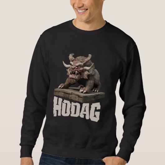 Hodag Wisconsin Cryptide Folklore Mythologisch Trui (Voorkant)
