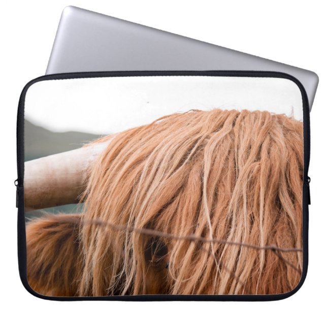 HODELIJKE KONING LAPTOP SLEEVE (Voorkant)
