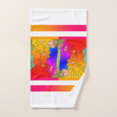 Hodge Podge bruiloft verjaardag housewarming Bad Handdoek (Handdoek)