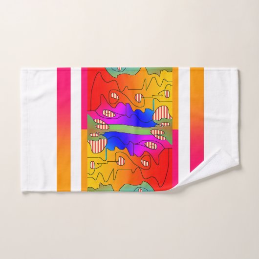 Hodge Podge bruiloft verjaardag housewarming Bad Handdoek (Handdoek)