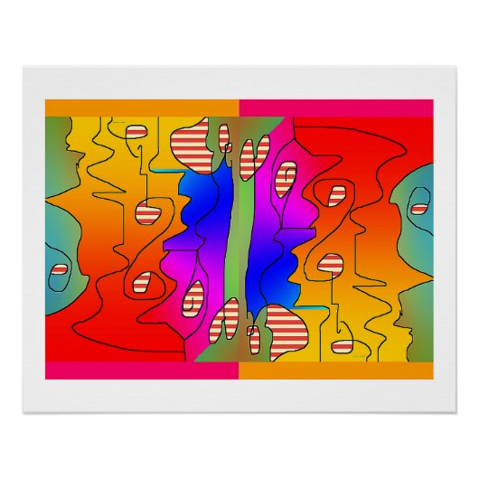 Hodge Podge Muur Kunst Poster Kunst (Voorkant)