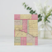 Hodgeman en Ford County's, Bellefont, Kansas Briefkaart (Staand voorkant)