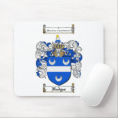 HODGES FAMILY CREST - HODGES COAT WAPENS MUISMAT (Met muis)