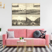 Hodges Home, Nebraska Canvas Afdruk (Insitu (Woonkamer))