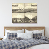 Hodges Home, Nebraska Canvas Afdruk (Insitu (Slaapkamer))