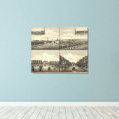 Hodges Home, Nebraska Canvas Afdruk (Insitu (Houten vloer))