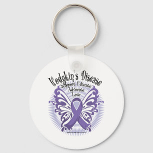 Hodgkins Disease Butterfly 3 Sleutelhanger