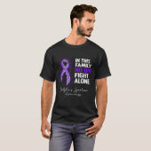 Hodgkin's Lymfoom Awareness/Support T-Shirt (Voorkant volledig)