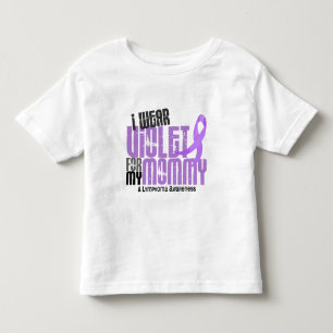 Hodgkins Lymfoom Ik Draag Violet voor mijn moeder  Kinder Shirts