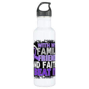 Hodgkin's Lymfoom Survivor Familievrienden Faith Waterfles