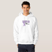 Hodgkins Lymphoma 1 jaar Survivor Hoodie (Voorkant volledig)