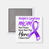 Hodgkin's Lymphoma Awareness Month Ribbon Gifts Magneet (Voorkant / Achterkant)