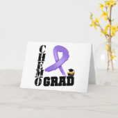 Hodgkin's Lymphoma Chemo Afstudeerder Kaart (Gele Bloem)