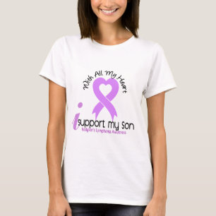 Hodgkins Lymphoma Ik steun mijn zoon T-shirt