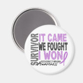 Hodgkins Lymphoma Survivor dat we vonden dat ik wo Magneet (Voorkant / Achterkant)