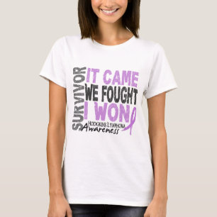 Hodgkins Lymphoma Survivor dat we vonden dat ik wo T-shirt
