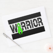 Hodgkins Lymphoma Warrior Cancer Awareness Support Rechthoekige Sticker (Envelop)
