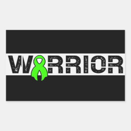 Hodgkins Lymphoma Warrior Cancer Awareness Support Rechthoekige Sticker