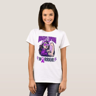 Hodgkin's Lymphoma Warrior geloven en vechten T-shirt