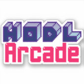 HODL Arcade Sticker (Voorkant)