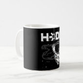 HODL Astronaut Quant QNT Crypto Coin HODL Koffiemok (Voorkant links)