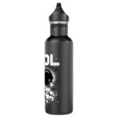 HODL Astronaut Shiba Inu SHIB Crypto Coin HODL Waterfles (Rechts)