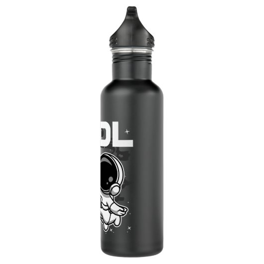 HODL Astronaut Shiba Inu SHIB Crypto Coin HODL Waterfles (Rechts)