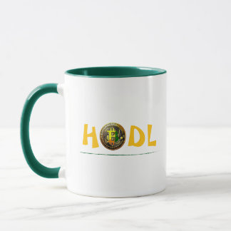 HODL Bitcoin Crypto Coffee Mok