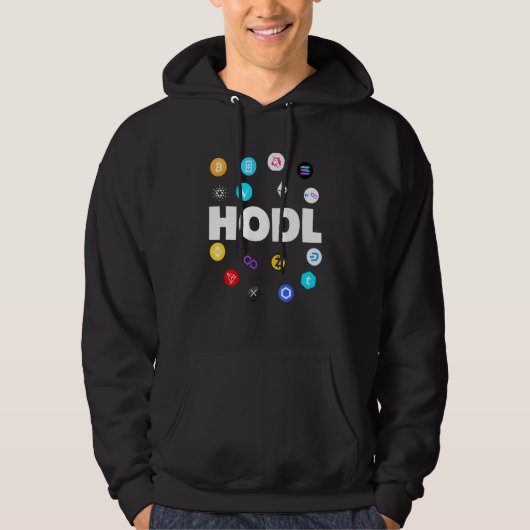 Hodl Bitmunt Ethereum Cardano Xrp Cryptocurrency B Hoodie (Voorkant)