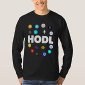 Hodl Bitmunt Ethereum Cardano Xrp Cryptocurrency B T-shirt (Voorkant)