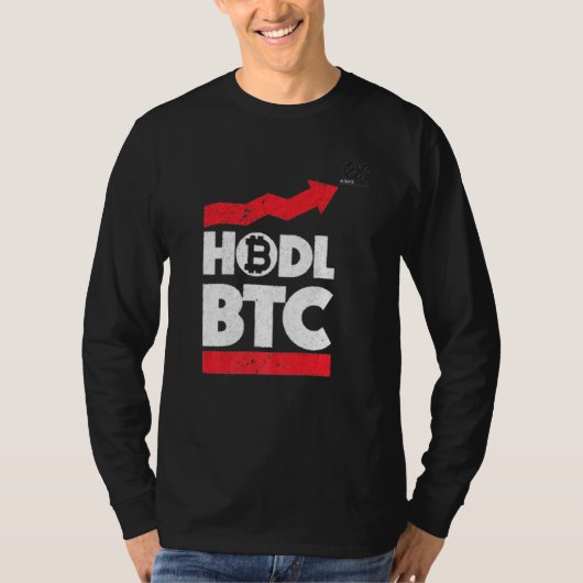 Hodl Btc T-shirt (Voorkant)