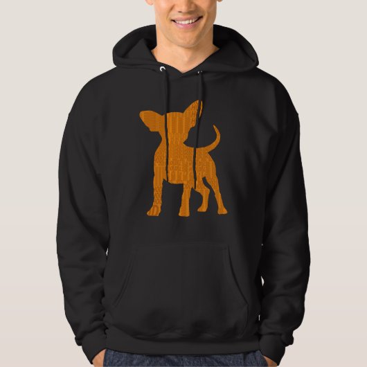 Hodl Chihuahua Hoodie (Voorkant)